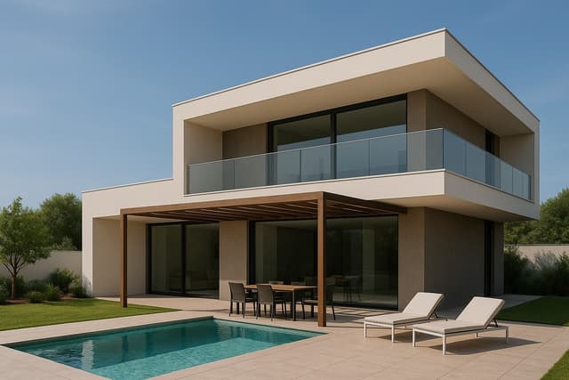 Modern Residential Villa - Plan